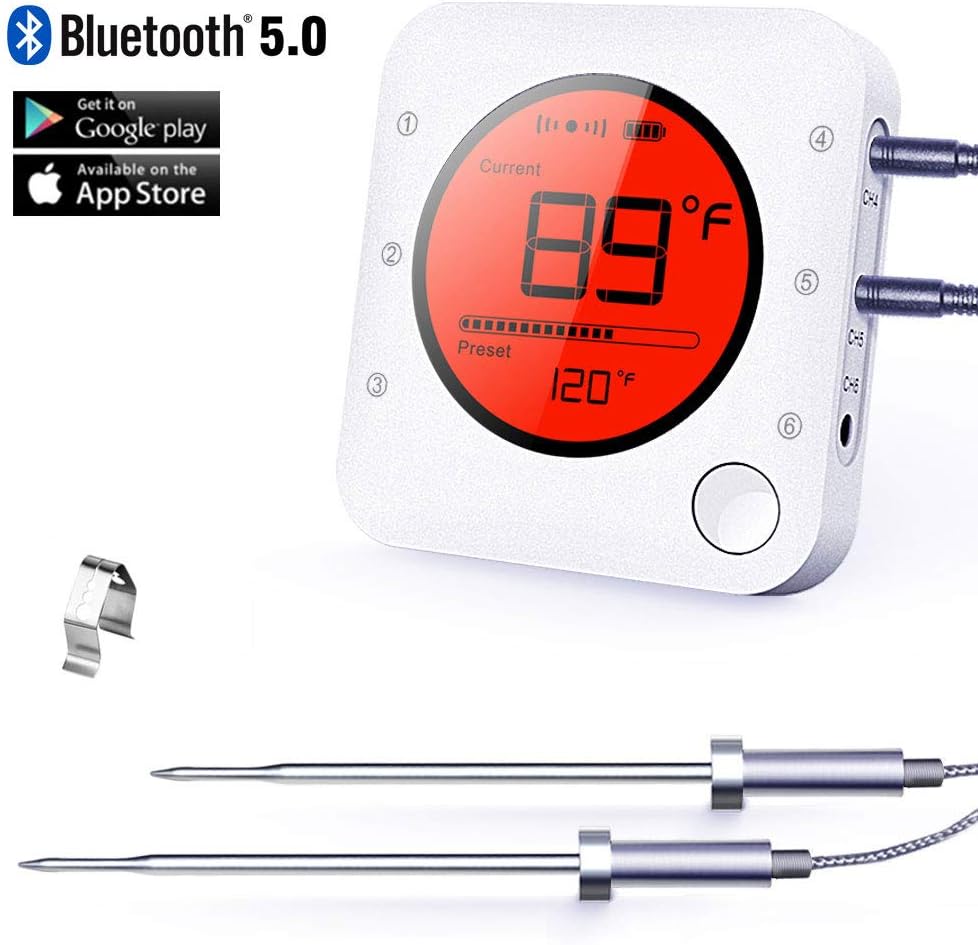 thermometre a viande sans fil bluetooth