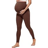 Buttergene Womens Clouduxi Maternity Leggings Over The Belly 25'' Soft Workout Activewear Yoga Pregnancy Pants Clothes