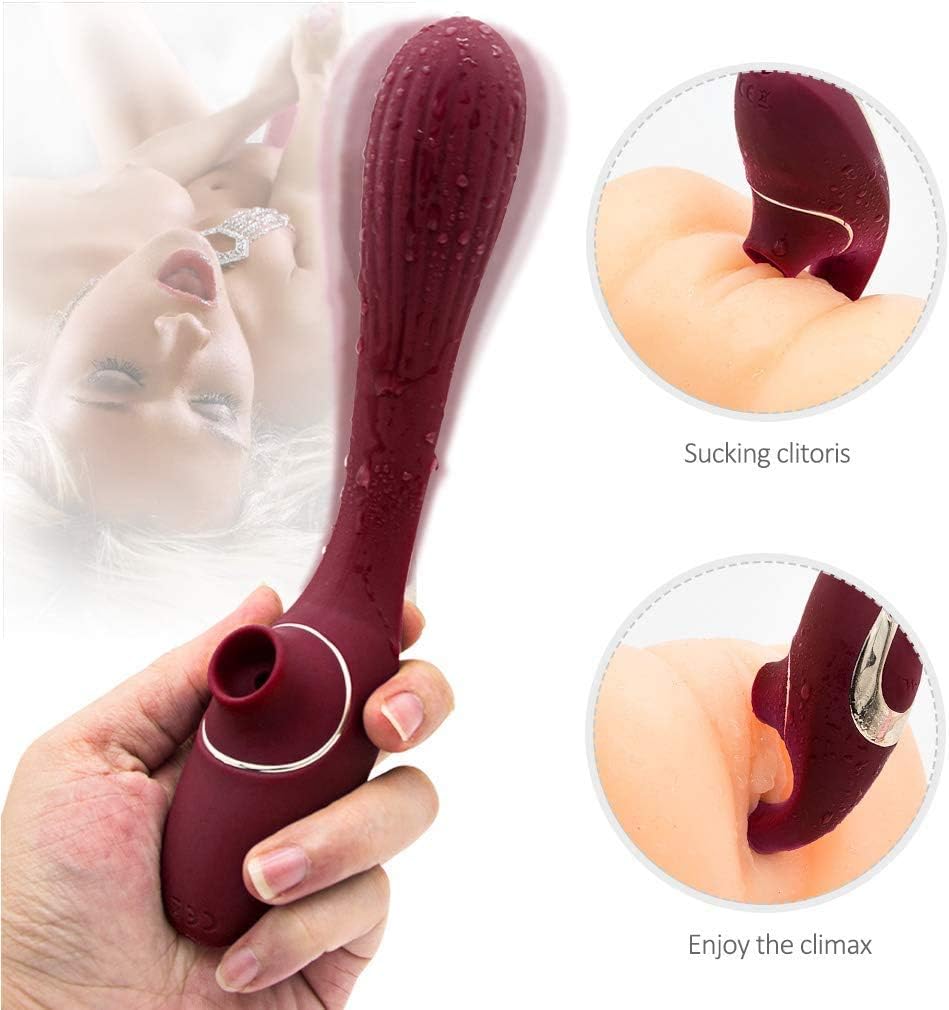 Powerful Clitorial stimulating with 3 Suction Modes +7 Vibration Pattern st-imulating Toy for Female, can USB Rechargeable Waterproof G Spots masseger for Women Suction-Se-cret Packing