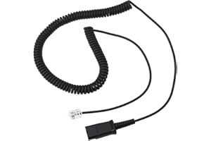 ECSiNG Phones Headset Connection Cable Compatible with Poly U10 26716-01 Quick Disconnect Cord Compatible with Cisco 7941 794