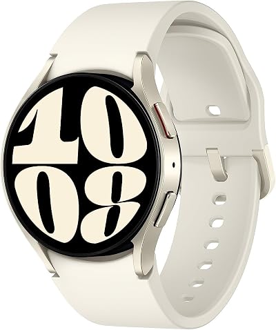 Samsung Galaxy Watch 6 40mm Aluminum Smartwatch Fitness Heart Monitor BIA Gold