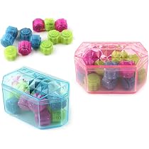 Aléatoire] Jeu traditionnel coréen Gonggi Jack Stone Pebbles Set (2 ensembles