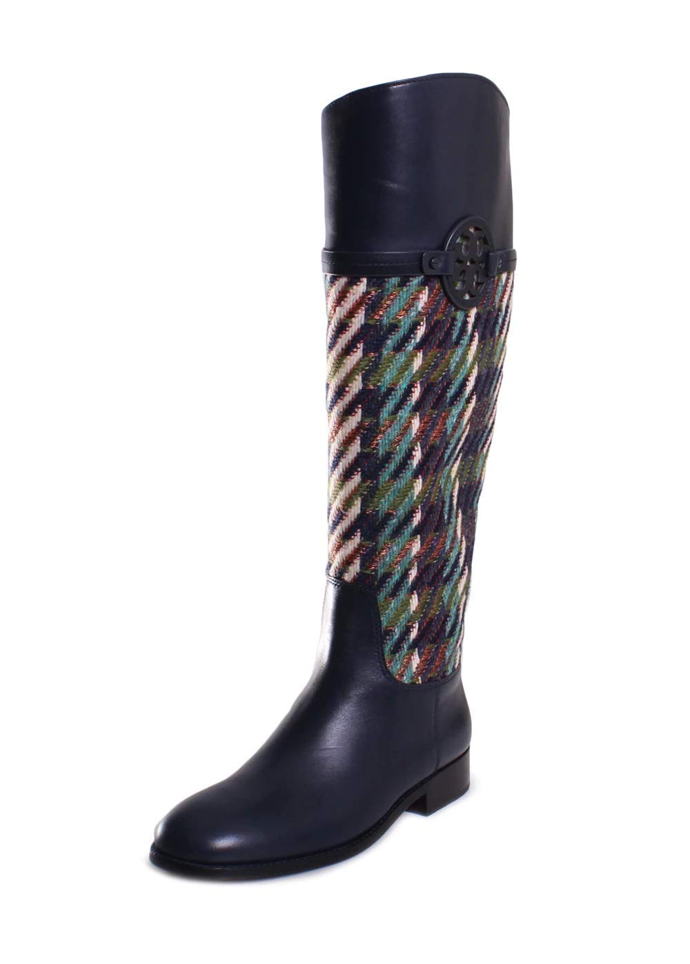Tory Burch Miller Tweed Riding Boots 