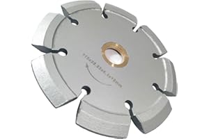 Rocflugilo 4-1/2 inch Crack Chaser Diamond Blade with 0.250" Width 7/8"-5/8" Arbor for Concrete Repair (V-Shaped)