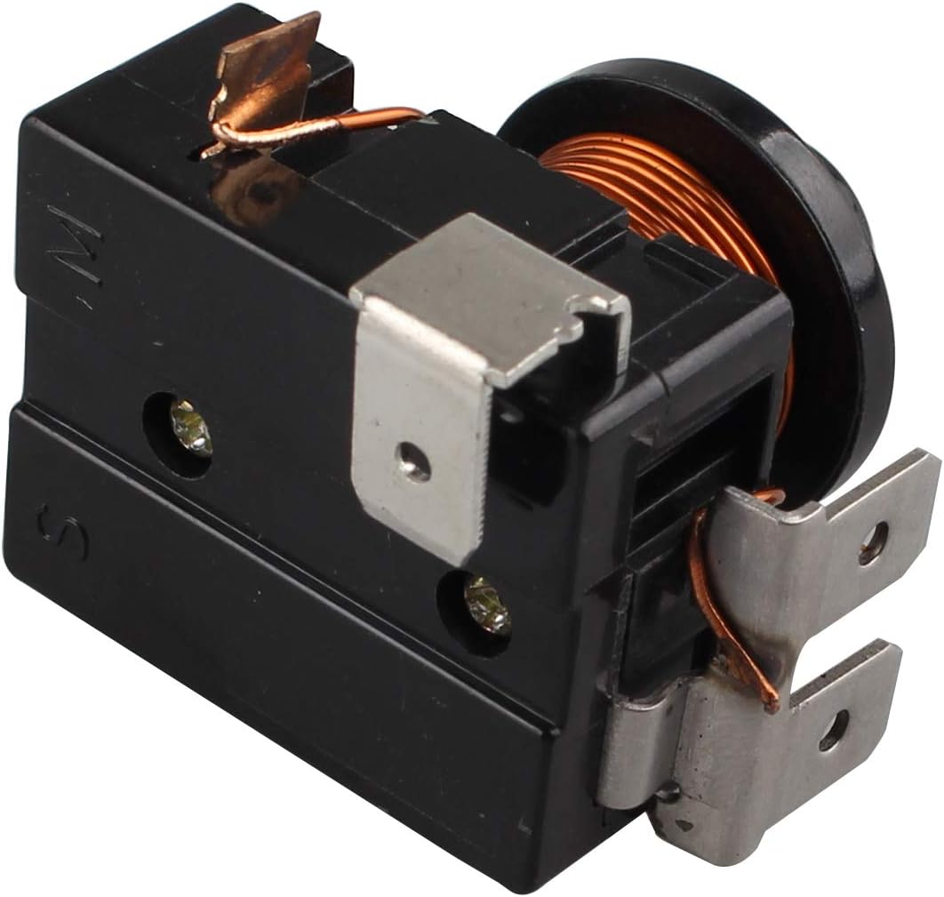 Futheda 220V Refrigerator PTC Starter Relay Plastic Housing 3 Pin 250W Compressor Relay Starter Refrigerator Parts for Refrigerator (Black) - Image 4