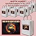 Mortal Kombat Combat Video Game Stickers Party Favors Supplies Decorations Gift Bag Label STICKERS ONLY 3.75