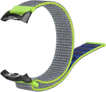 Anjuley - Correa de Nailon para Fitbit 2 Pro/Gear Fit 2 SM-R360 de Repuesto de Correa de Reloj Inteligente con Adaptador COMLYO, Color 9