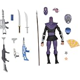 NECA TMNT Cartoon 7in Foot Soldier Deluxe Figure