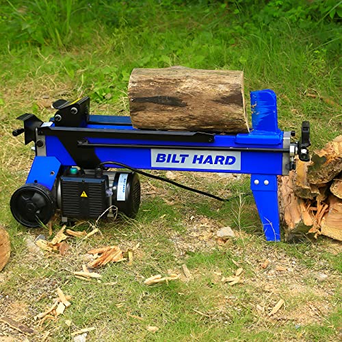 BILT HARD Log Splitter 6.5 Ton, Wood Splitter Electric Powered 15Amp, with Hydraulic Ram