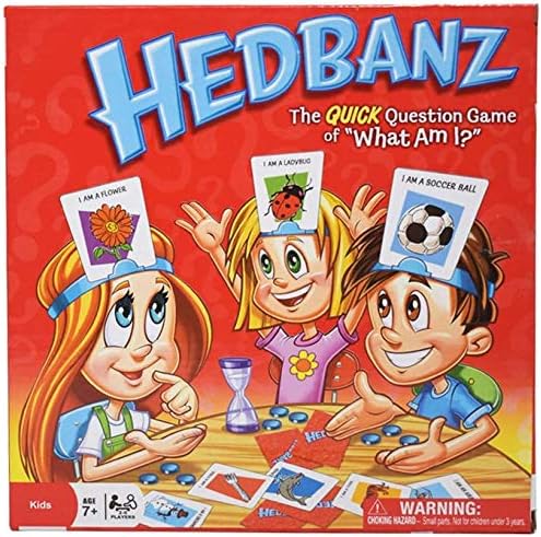 TourKing HedBanz Game-Guess What’s am I/Card Games Party Board Game for Kids Friends and Families, Multicolor
