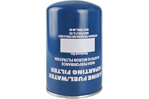 Toolyuan 18-7866 Water Separator Filter 10 Micron for Yama-ha MAR-10MEL-00-00 MAR-FUELF-IL-TR Sie-rra Marine 18-7866 Mall-ory