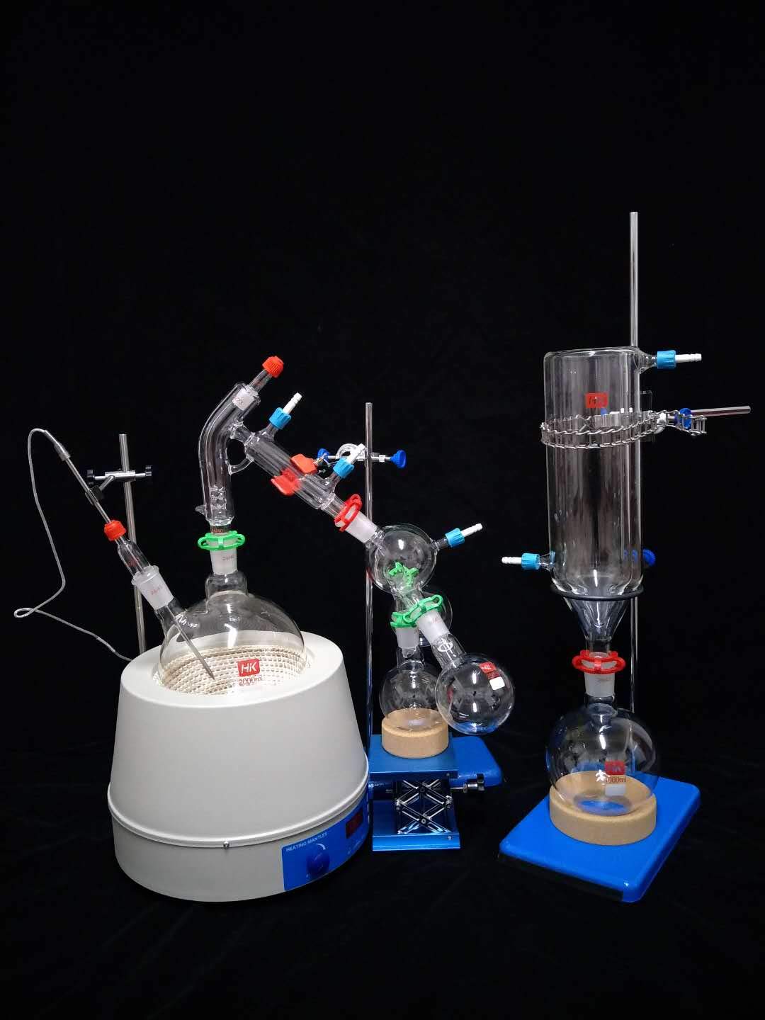Labwang Laboratory Glassware Borosil Glass Short Path Distillation Kit