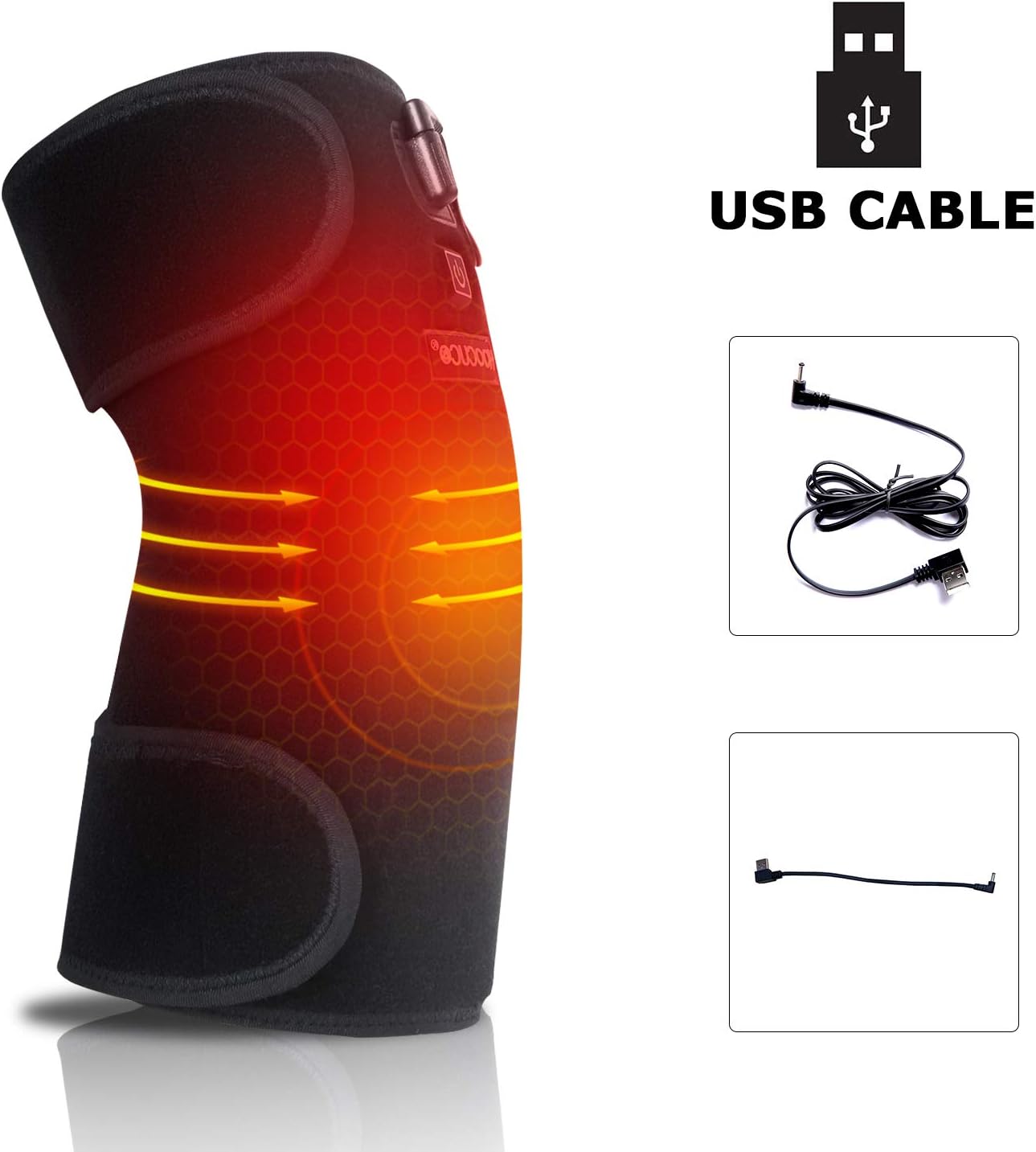 USB Heated Knee Brace