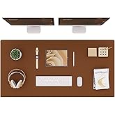 K KNODEL Large Desk Mat, Office Desk Pad, Computer Mat, Laptop Mat, Desk Protecor, Mouse Pad, Desk Blotter, Desk Cover for Ho