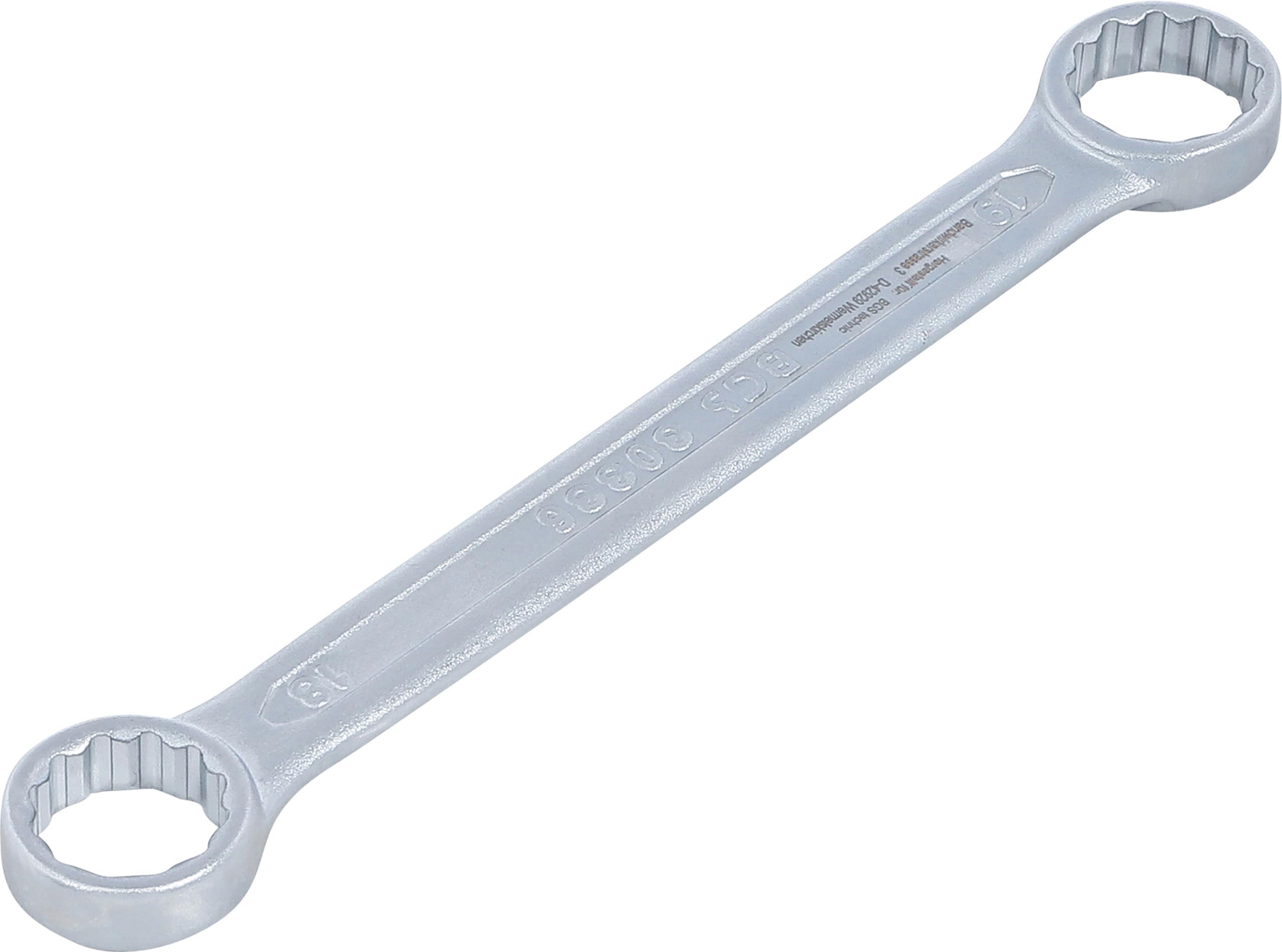 BGS 30336 | Double Ring Spanner | extra flat | 18 x 19 mm