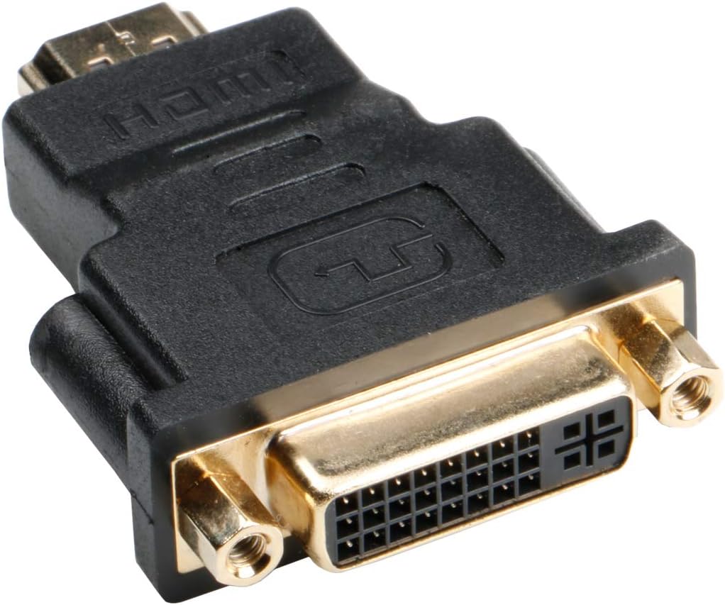 HDMI to DVI Adapter 2-Pack, Bi-Directional HDMI Male to DVI-D Female Converter, Support 1080P, 3D for PS3,PS4, TV Box, Blu-ray, Projector, HDTV : Computers & Accessories