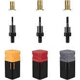 GIANTISAN Rivet Nut Mandrels Set including 6-32 8-32 10-32 and 30 Rivnuts | Replacement Tips for Rivet Nut Tool, Expanded Mandrels Kit for Rivnut/Nutsert Tool