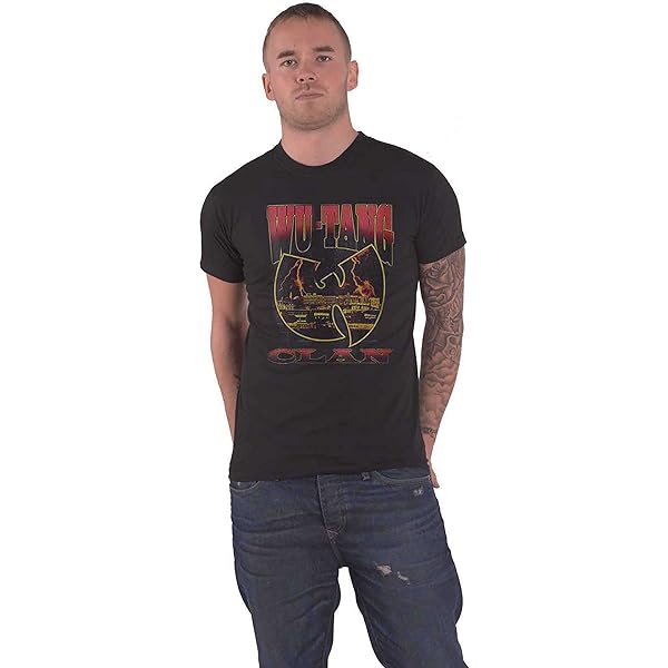 Amazon.com: Wu-Tang Clan T Shirt Katana Logo Official Unisex