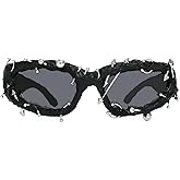 mincl Wrap Around Y2K Sunglasses Men And Women Cool Sunglasses Personalized Street Party sunglasses N45