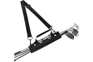 FINGER TEN Golf Club Bag Mini Lightweight for Men Women Ladies Kids with/Without Ball Pouch Pack, Portable for Driving Range Carrier Course Training Case