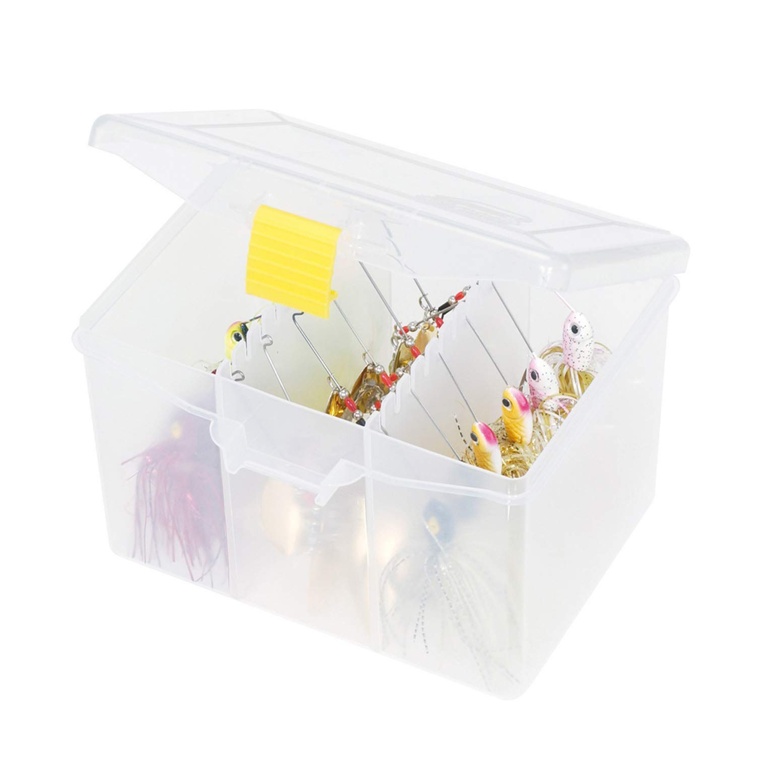 PLANO ProLatch- Spinnerbait Organizer,Fishing tackle box, Plastic Box, Plastic Storage Organizer Box, Tackle Tray for Spinnerbaits, 3500