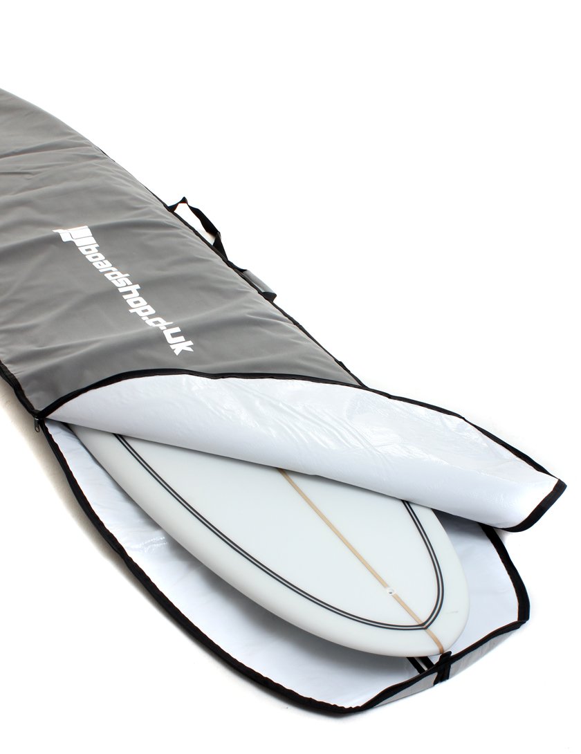 Grey Longboard Surfboard bag 9ft 5mm
