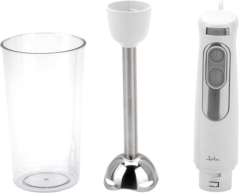 JEBT1818 - Batidora de Mano 700 W. Velocidad Ajustable. Función TURBO cpm 14500 RPM. Doble Cuchilla Acero Inoxidable. Incluye Vaso de 600 ml. — foto 6 de 8