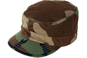 SW Sales BDU Combat Cap USA Made - Woodland Camo