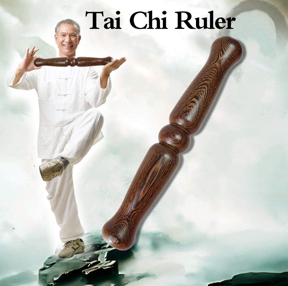KIKIGOAL Tai Chi Ruler Tai Chi Stick Martial Arts Qigong Kungfu Exercise Equipment : Sports & Outdoors
