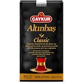&Ccedil;AYKUR Altınbaş Premium Turkish Tea, Loose Leaf Black Tea, 500 g (17.6 oz) | Premium Black Tea with Selected Tea Buds and Young Top Leaves, Rich Aroma and Bold Flavor for Traditional Teapot Brewing
