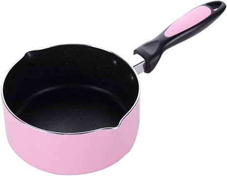 Amazon 片手鍋 ミルクパン お手軽クック アルミニウム合金製 ノンスティック 16cm Ih対応 可愛い おしゃれ 洗いやすい Hjuns Wu ミルクパン オンライン通販