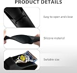 JUGCUT 2pcs Silicone Shaver Case Portable Waterproof Manual Razor Holder Travel view 3