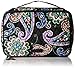 Vera Bradley Women's Cotton Large Blush & Brush Makeup Organizer Case, Kiev Paisley, One Size