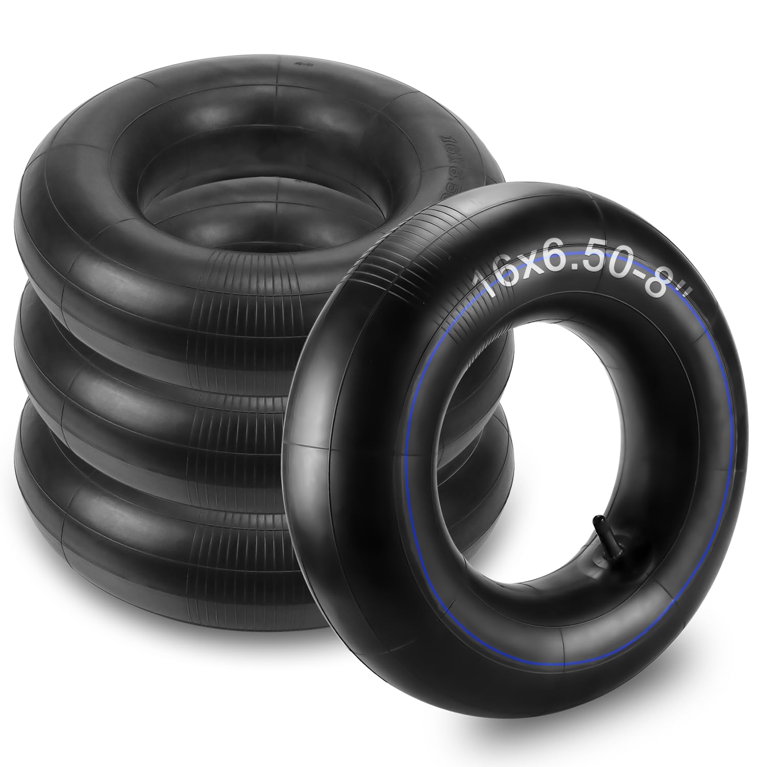 Photo 1 of 16x6.50-8, 16x7.50-8 Inner Tubes with TR-13 Straight Valve Stem by Cenipar, 16x650-8/16x750-8 Heavy Duty Inner Tire Wheel for Heavy Duty Cart,Like Trunk,Tractor,Garden Carts,Golf Cart, Pack of 4