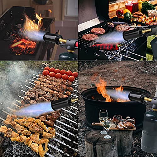Upgraded Propane Grill Torch, MAPP Cooking Torch, MAPPro BBQ Tool with