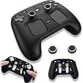 Silicone Protective Case Complete with Steam Controller 2 2026, Black | Anti-Slip, Shockproof, Soft Skin Cover