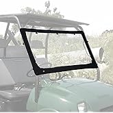 KEMIMOTO UTV Front Windshield Compatible with Kawasaki Mule 3000 3010 3020 2001-2008 Mule 2500 2510 2520 1993-2005 Clear Full Windshield Compatible with Ranger 2002-2008 Soft Window Accessories