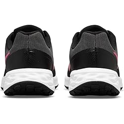 Nike Women's Race Running Shoe, Black Hyper Pink