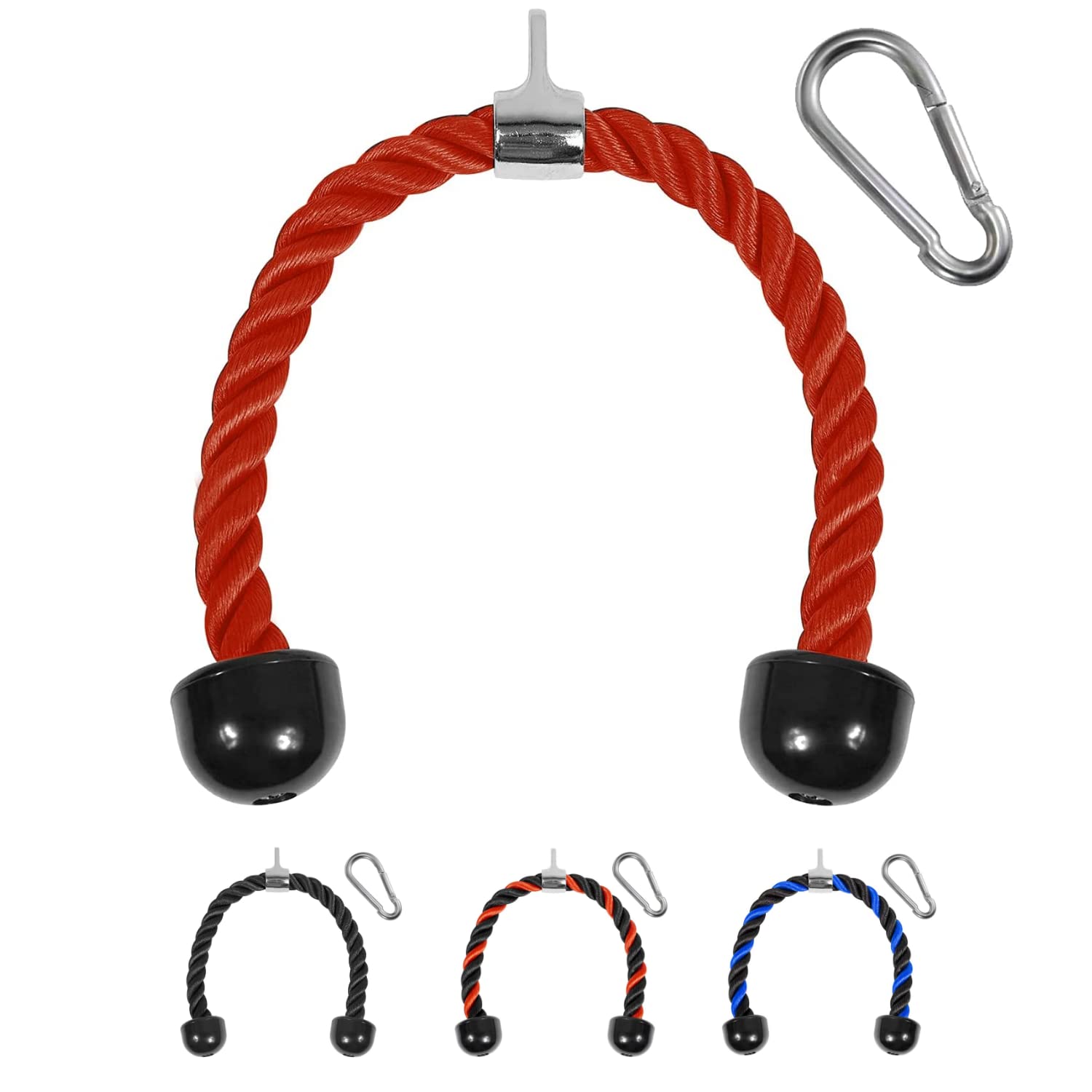 Yes4All Unisex Jxlx Tricep Rope Cable Attachment - Pull Down Rope, 36 inch - Red, 20 x 18 16 UK