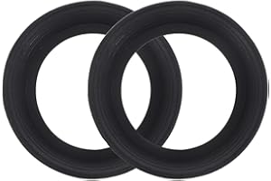 Homoyoyo 2Pcs 30Mm Black Rubber Microscope Eyepiece Covers Eyecups Protective Replacement for 29-31Mm Stereo