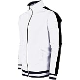 SCREENSHOT-TRACK JACKET Mens Urban Hip Hop Premium Track Jacket - Slim Fit Side Taping Sportswear Urbanwear Streetwear Top