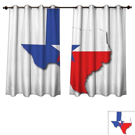 Amazon Com Rupperttextile Texas Star Blackout Curtains Panels For