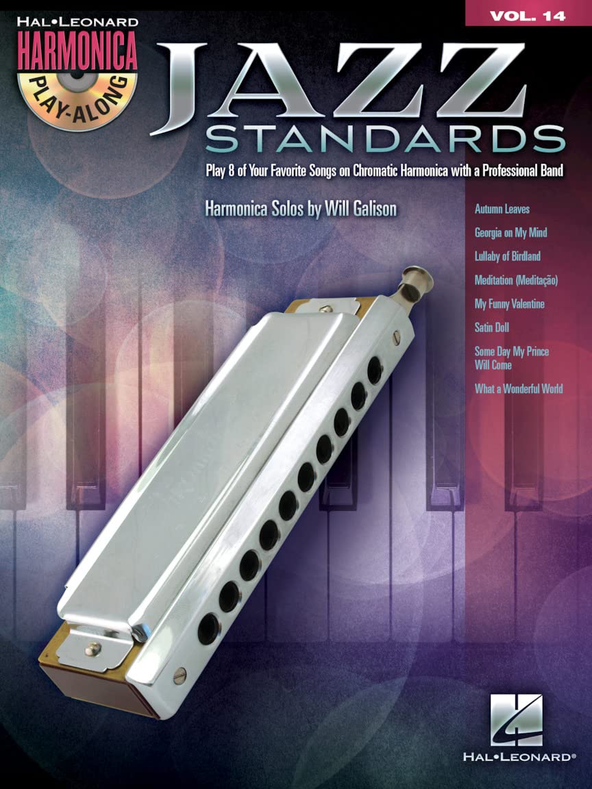 Harmonica Play-Along Volume 14: Jazz Standards: Jazz Standards (Book/CD) (Hal Leonard Harmonica Play-along)