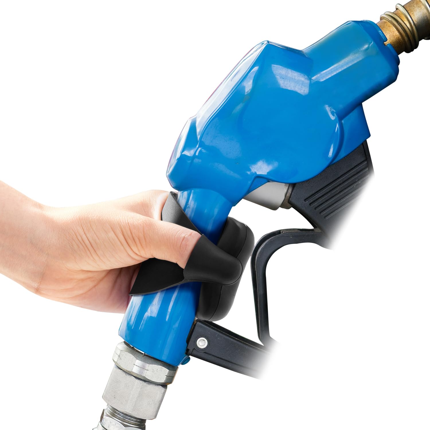 Photo 1 of Maplefield Reusable Silicone Gas Pump Gloves - Magnetic Pump Grip for Clean Fueling, Easy Wash & Universal Fuel Cap Fit