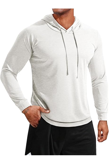 Sudaderas Oversize Sudadera Basica Blanca Hombre Sudadera Basica