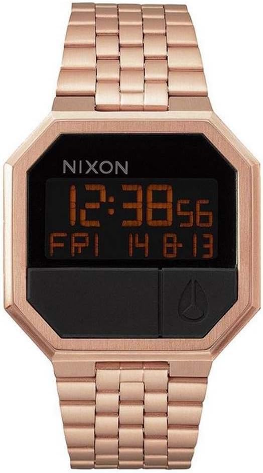 nixon re run rose gold