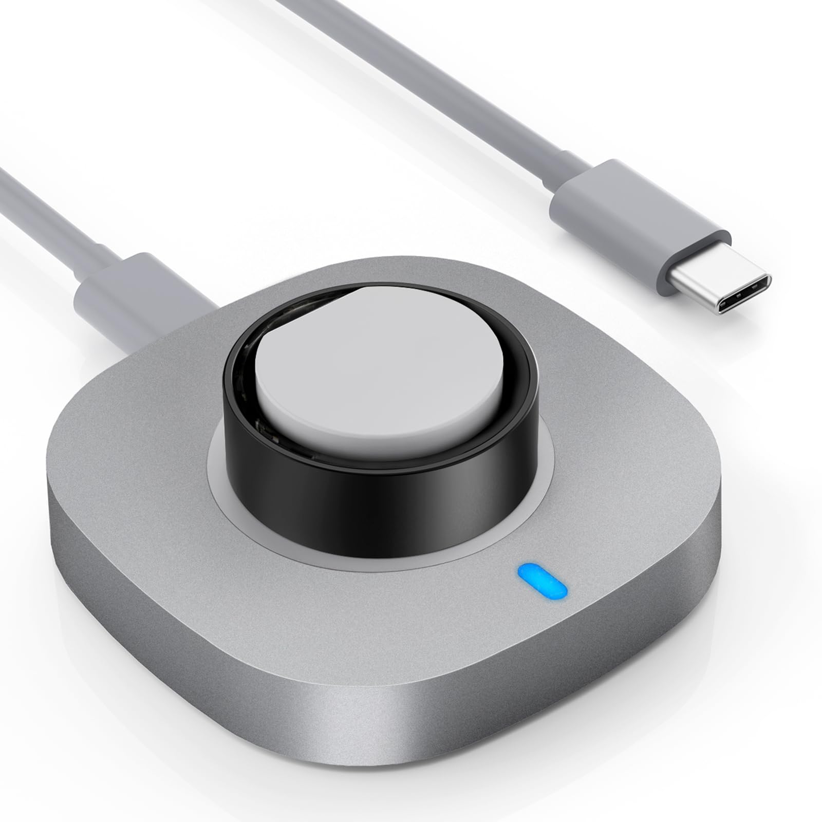Hexasider Charger Compatible with Ultrahuman Ring, Charging Dock with USB-C Cable for Ultrahuman Ring Air, Size 9
