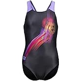 Arena Girls Arena Feel Girls' Parrot V Back Swimsuit