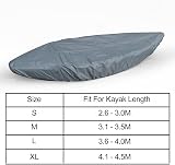 doorslay Kayak Cover Waterproof UV Resistant Outdoor Storage Dust Cover view 5