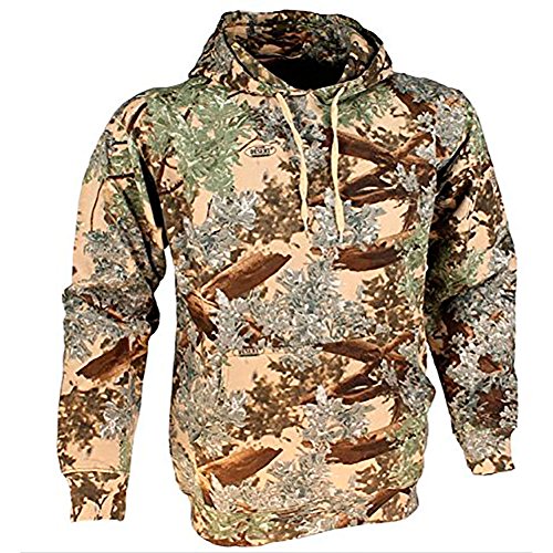 King's Camo Cotton Hunting Hoodie, Desert Shadow, Large